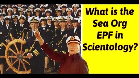 What Is The Sea Org Epf In Scientology Youtube