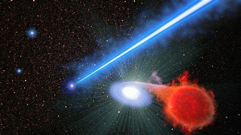 NASA's Hubble Finds that a Black Hole Beam Promotes Stellar Eruptions ...