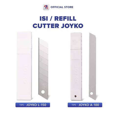 Jual Isi Cutter Joyko L Besar Dan Kecil A Refill Cutter Isi