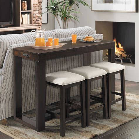 Hardy Bar Table With Stools Thy Btsp Elements International Group