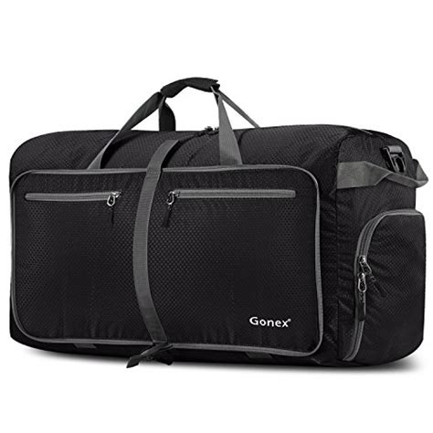 Gonex Leichter Faltbare Reise Gepäck 60L 80L 100L Duffel Taschen