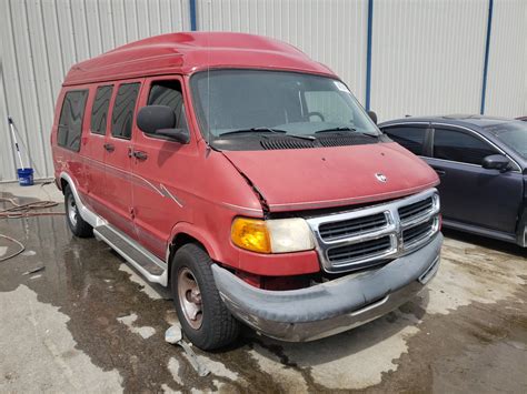 2000 Dodge Ram Van B1500 For Sale Fl Orlando North Mon Mar 15 2021 Used And Repairable