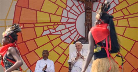 Le pape invite les jeunes Congolais à être acteurs de l avenir du