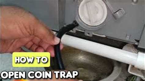 How To Clean Coin Trap How To Open Coin Trap On Washing Machine IFB