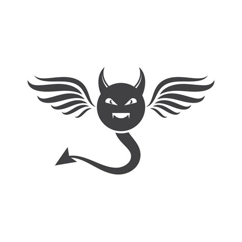 Devil logo vector template illustration 22086748 Vector Art at Vecteezy