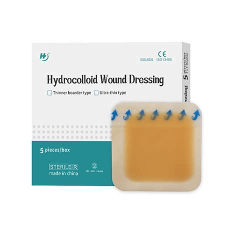 Waterproof Hydrocolloid Wound Dressing For Rapid Blister Burn And Wound Treatment China