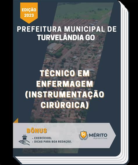 Apostila Técnico em Enfermagem Instrumentação Cirúrgica Prefeitura