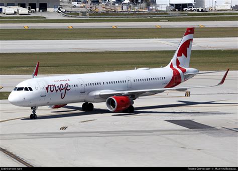 Aircraft Photo Of C Fjok Airbus A Air Canada Rouge