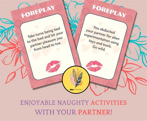 Kinky Foreplay Cards Printable Foreplay Game Cards Adult Sex Game Gift For Anniversary