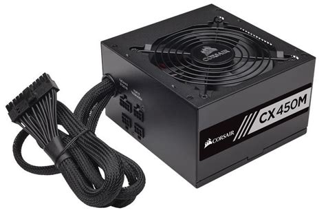 Corsair Cx450m 80 Bronze 450w Atx Power Supply Cp 9020101 Au