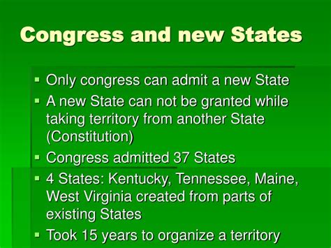 Ppt National Government And The 50 States Powerpoint Presentation