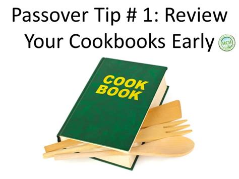 Passover Preparation Tips