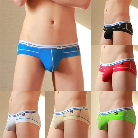 Sexy Mens Boxer Half Hip Wrap Bikini Briefs Mini Low Rise Underwear U Pouch Panties Casual Swim