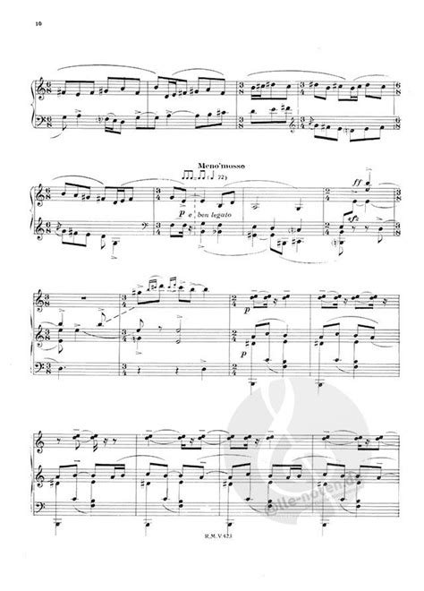 Symphony Of Wind Instruments By Igor Strawinsky Piano Sheet Music