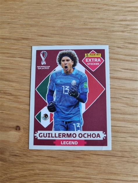 Guillermo Ochoa Panini Extra Sticker Legend Wm Qatar Acheter Sur