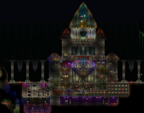 Huge castle I made a few years ago that houses an NPC in their own
