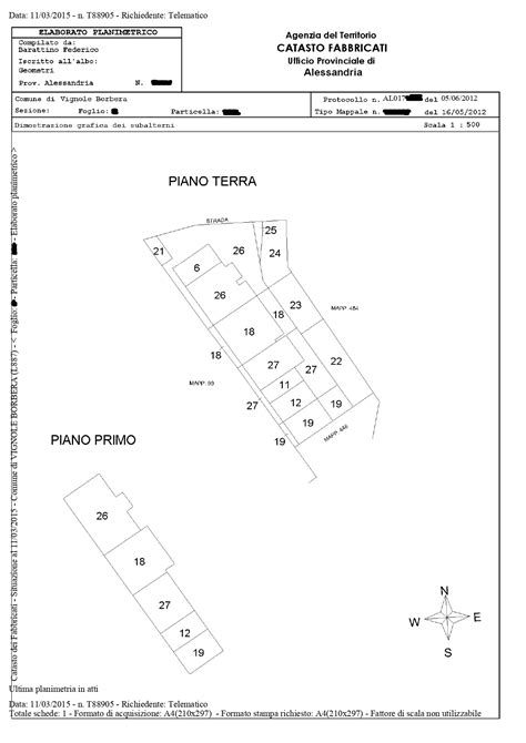 Elaborato Planimetrico Geometraservizi