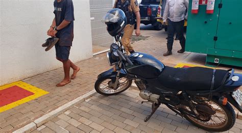 Moto furtada pela manhã é recuperada pela PM no distrito de Juvinópolis