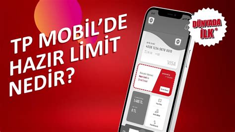 Tp Mobilde Haz R Limit Ile Nas L Deme Ertelenir Youtube