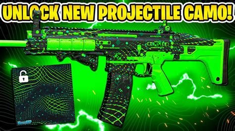 How To Unlock New Rare Projectile Camo In Mw Youtube