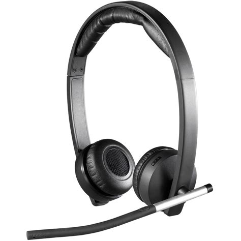 Logitech H820e Wireless Dual, Stereo Headphones with Noise-Cancelling Microphone