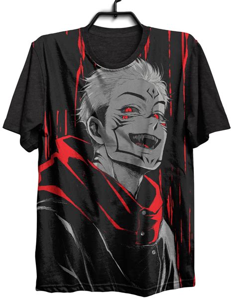 Camiseta Camisa Jujutsu Kaisen Satoru Gojo Anime Manga Elo