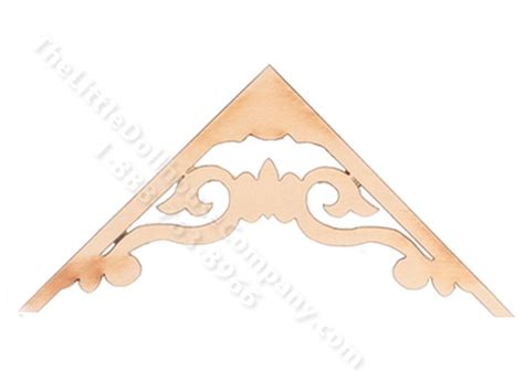 Miniature Apex Trim For Dollhouse 2 Pieces Als Ap35 The Little Dollhouse Company