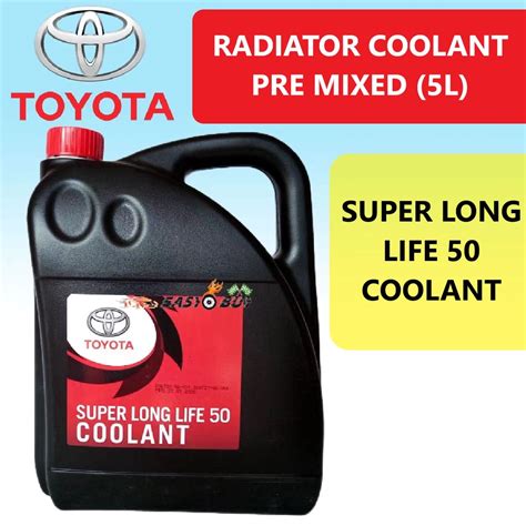 Original Genuine Toyota Radiator Coolant Pre Mixed Super Long