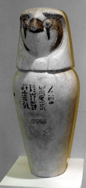 Limestone Canopic Jar The 3rd Intermediate Period Hanckok Museum Routofthetombs