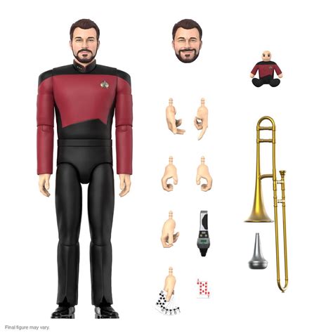 Super7 Ultimates Star Trek The Next Generation RIKER