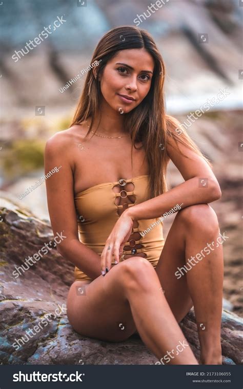 Beautiful Brunette Naked In The Mountains Stock Photos Images Photography Shutterstock