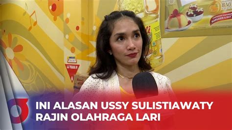 Blak Blakan Ussy Sulistiawaty Ungkap Hobi Olahraga Lari Berawal Dari