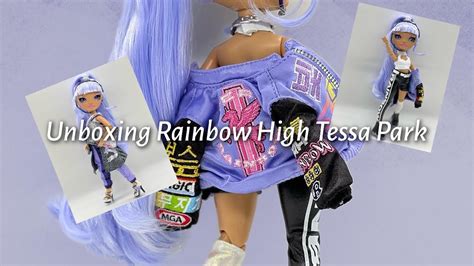 Unboxing Rainbow High Rainbow Vision Tessa Park From The Royal Three