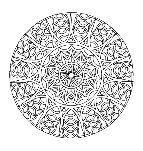 Gratuit Mandala Coloriages De Mandalas Imprimer Pour Adultes