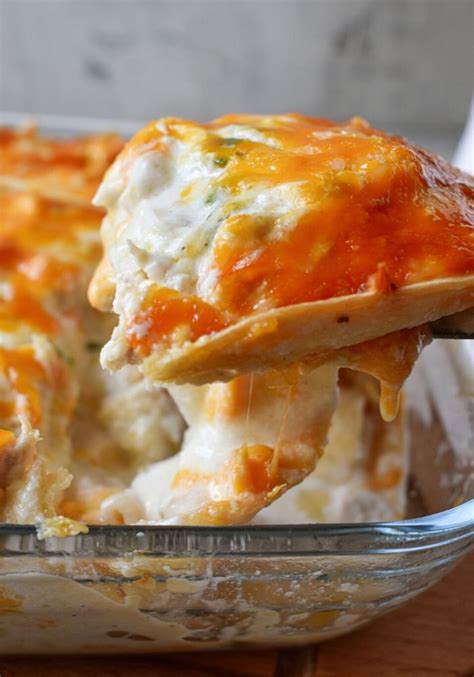 Sour Cream Chicken Enchilada Casserole Recipe