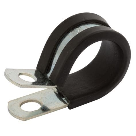 16mm P Clip With Liner Mild Steel A980160