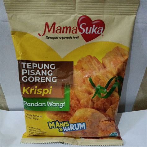 Jual Mamasuka Tepung Pisang Goreng 210g Shopee Indonesia