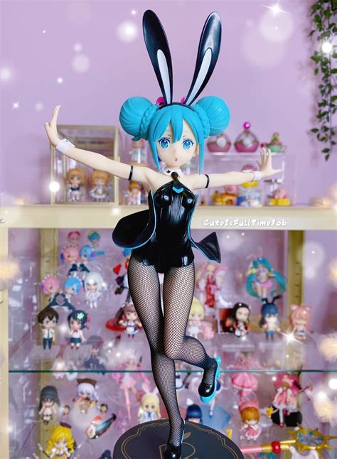 Miku Bicute Bunnies Vinyl Art Toys Anime Decor Anime Figures