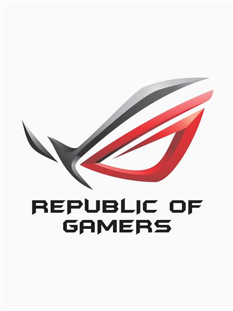 Asus Rog Republic Of Gamers T Shirt By Radjamichae Redbubble Asus