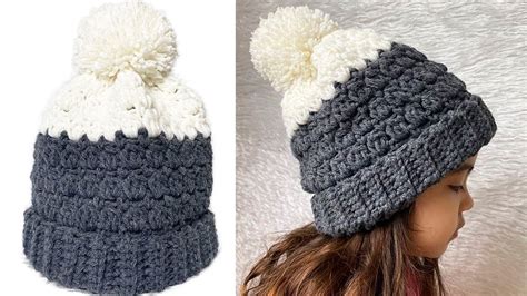 COMO TEJER GORRO A CROCHET PASO A PASO con Indicación para Todas las