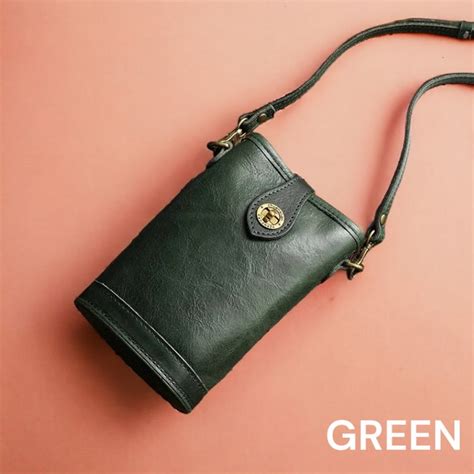 Women Crossbody Leather Phone Bags Small Shoulder Bags Lady Handbag Mobile Phone Bag Pouch