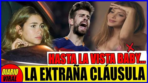 BRUTAL BOMBA La CURIOSA cláusula del acuerdo de SHAKIRA y PIQUÉ que