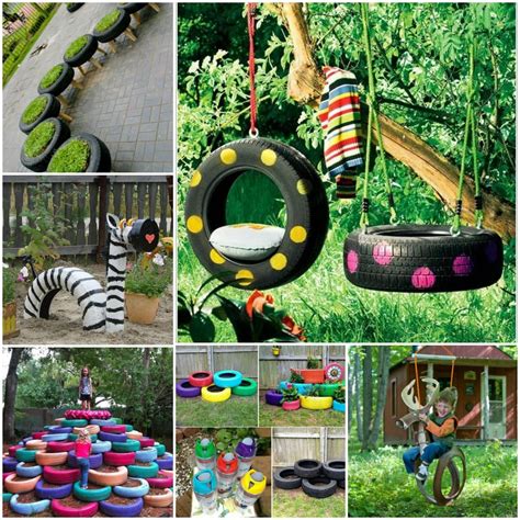 10 DIY Tire Decoration Ideas For Your Garden 1001 Gardens Recycelte