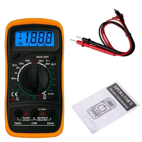 Jual Alat Ukur Listrik Digital Ohmmeter Voltmeter Amperemeter