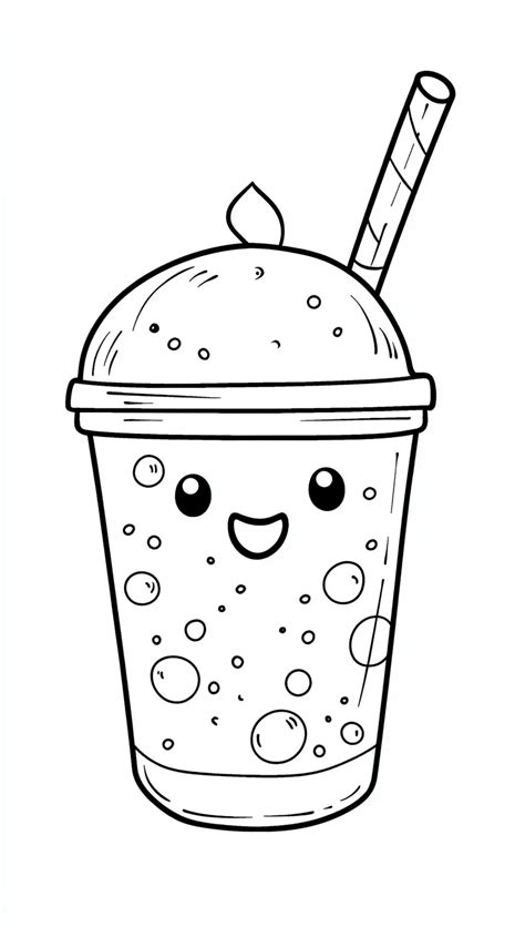 29 Coloriage Bubble Tea Un Monde De Couleurs Et De Saveurs