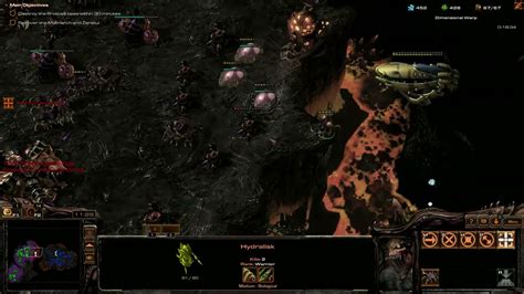 Starcraft Brood War Mass Recall Zerg Campaign Mission The