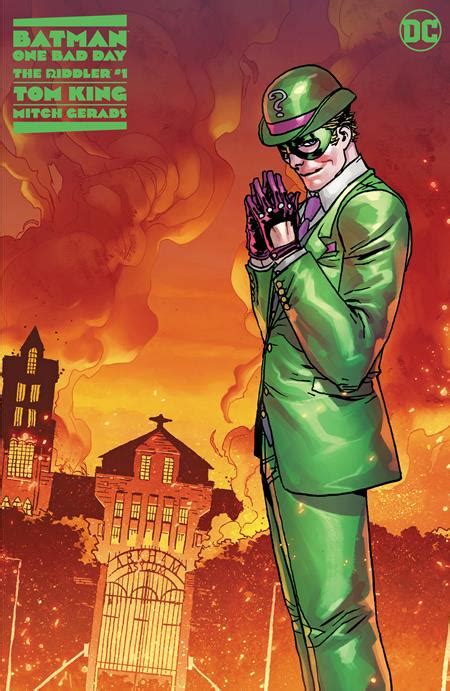 Batman One Bad Day The Riddler 1 One Shot Cover F Giuseppe Camuncoli Premium Variant