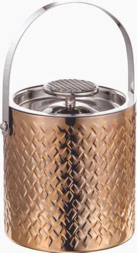 Silver Awkenox Stainless Steel Ice Bucket For Bar At Best Price In