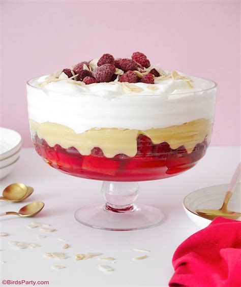 Classic English Trifle With Store Cupboard Ingredients and Frozen ...