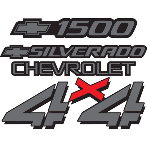 Chevrolet Silverado logo, Vector Logo of Chevrolet Silverado brand free ...